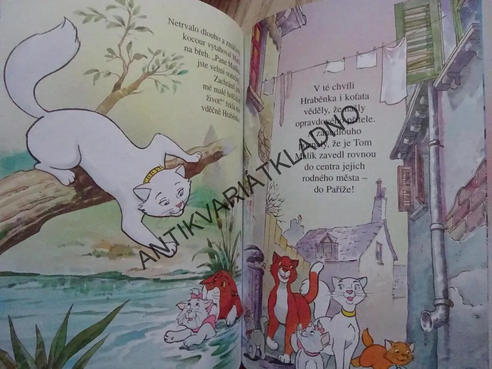 ARISTOKOČKY, WALT DISNEY, **an