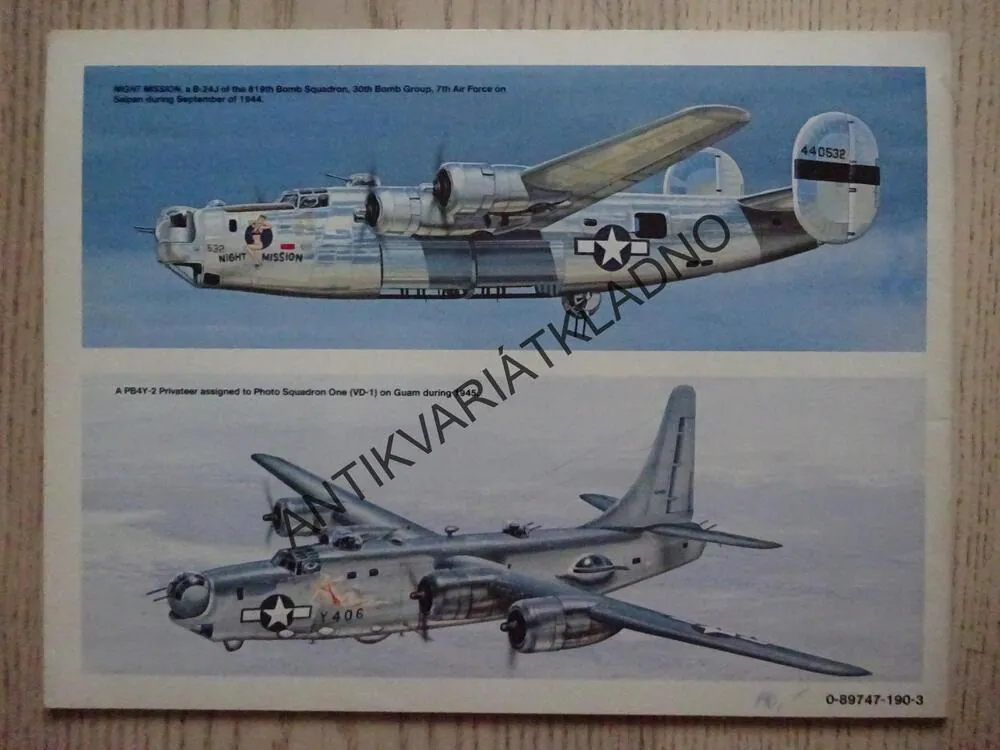 B-24 LIBERATOR IN  ACTION, LETADLO, AIRCRAFT NUMBER 80 