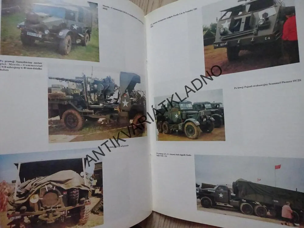 D-DAY´94, POJAZDY KAMPANII NORMANDZKIEJ 50 LAT POZNIEJ, POLSKY