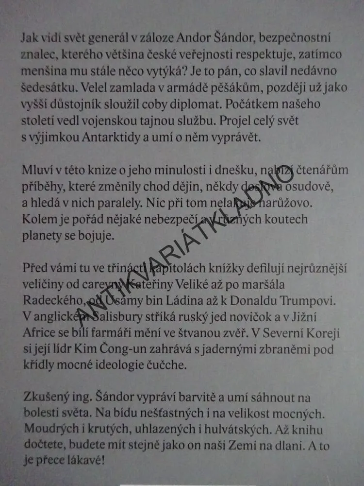 PLANETA ZEMĚ, KRUTÉ MÍSTO K ŽITÍ, ANDOR ŠÁNDOR, **an