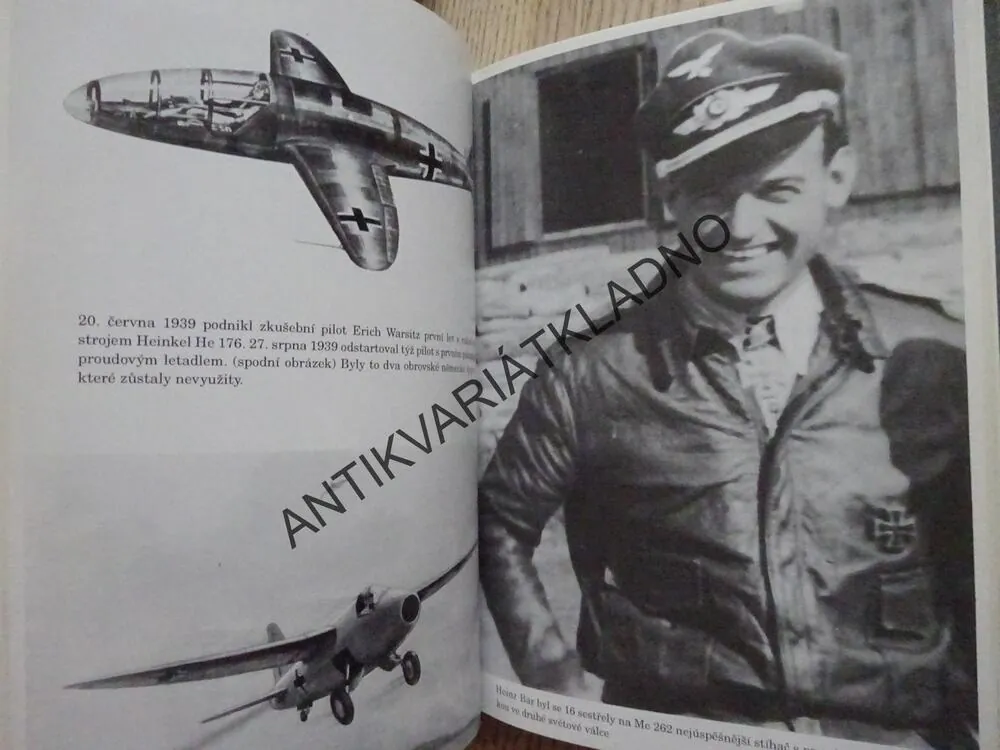 MESSERSCHMITT ME 262, MANO ZIEGLER,LETECTVÍ, **an