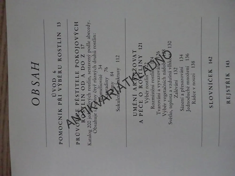 200 POKOJOVÝCH ROSTLIN PRO KAŽDÉHO, RICHARD GILBERT, **an