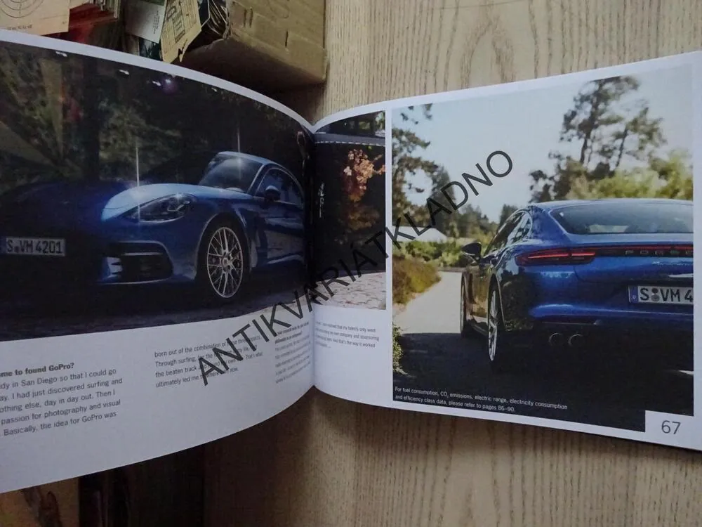 KATALOG AUTOMOBILKY PORSCHE, **an
