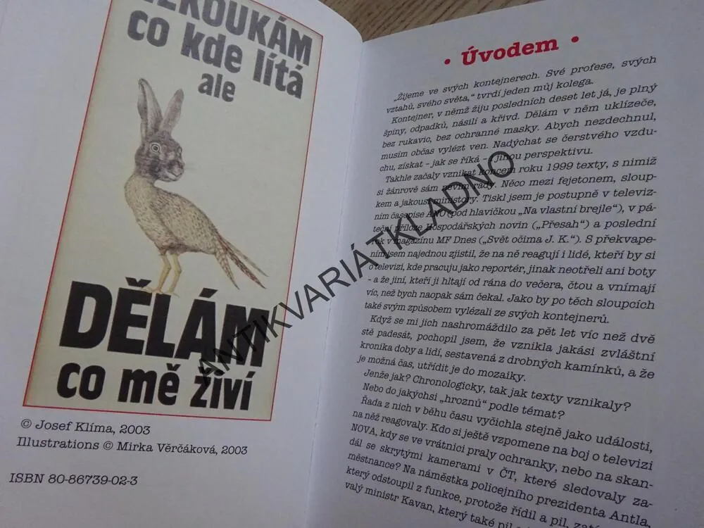 BOŽÍ MOBIL (FEJETONY, SLOUPKY, MINISTORY), JOSEF KLÍMA, **an