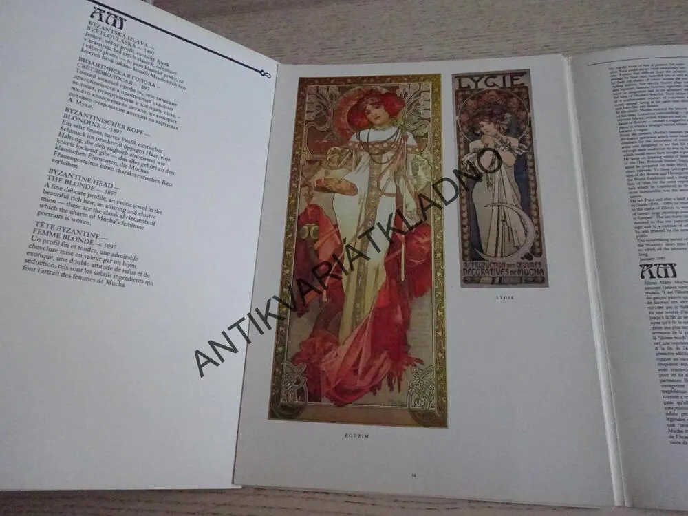 ALFONS MUCHA, **an