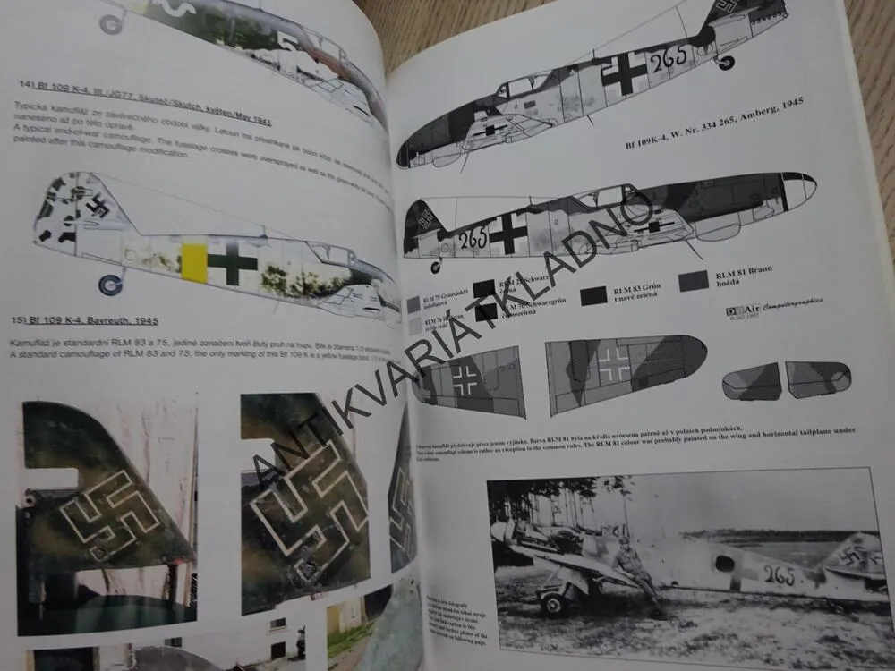 MESSERSCHMITT BF 109K, LETECTVÍ
