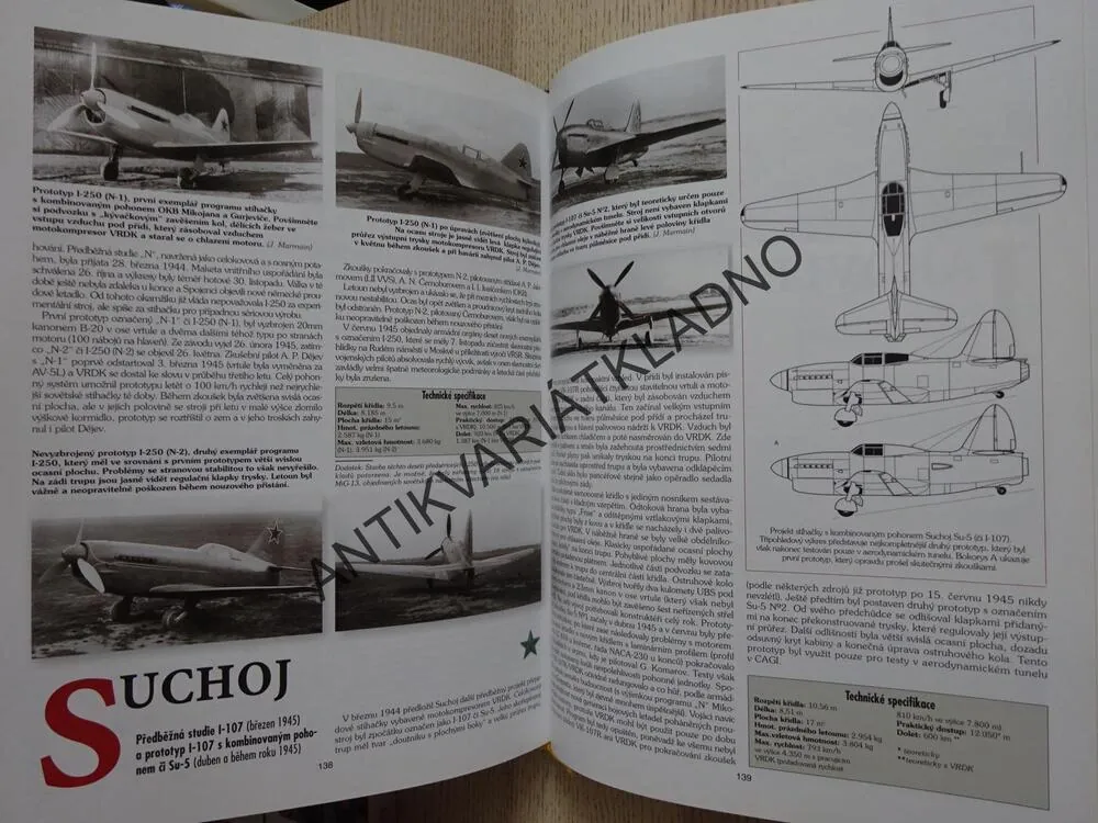 ENCYKLOPEDIE SOVĚTSKÝCH STÍHACÍCH LETADEL 1939-1951, LEONARD HERBERT, **an