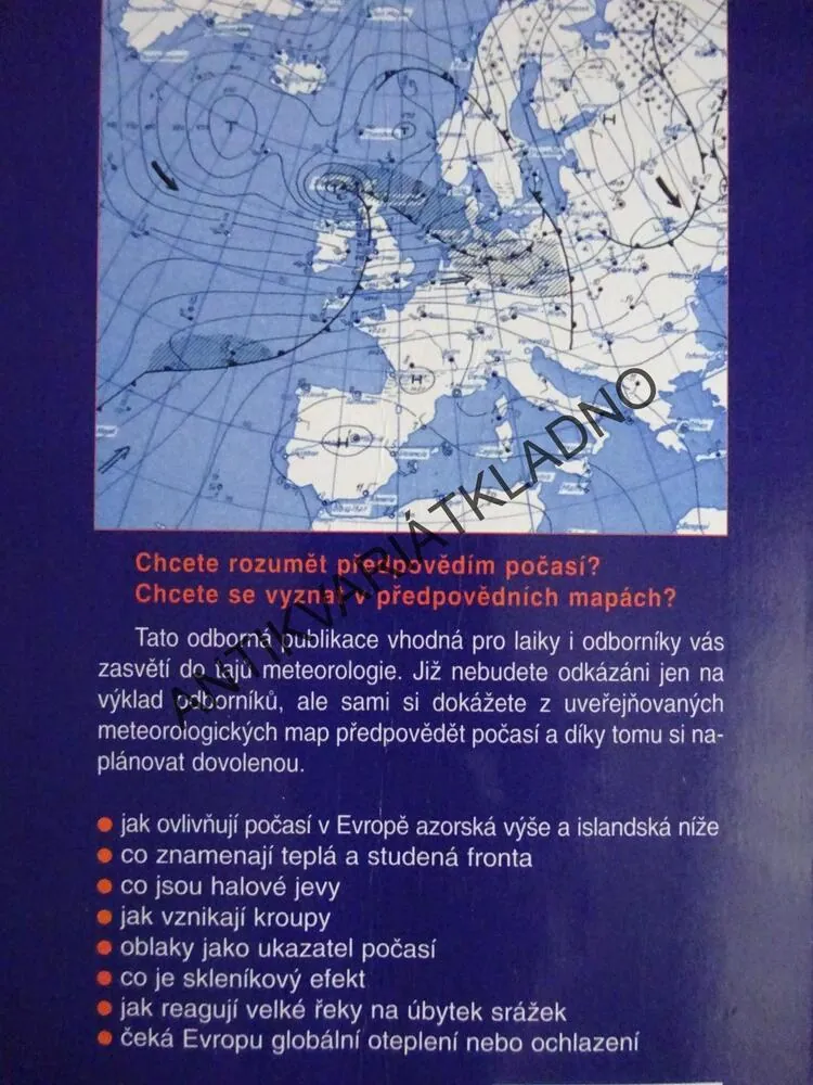 ENCYKLOPEDIE POČASÍ, METEOROLOGIE, GÜNTER D. ROTH, **an