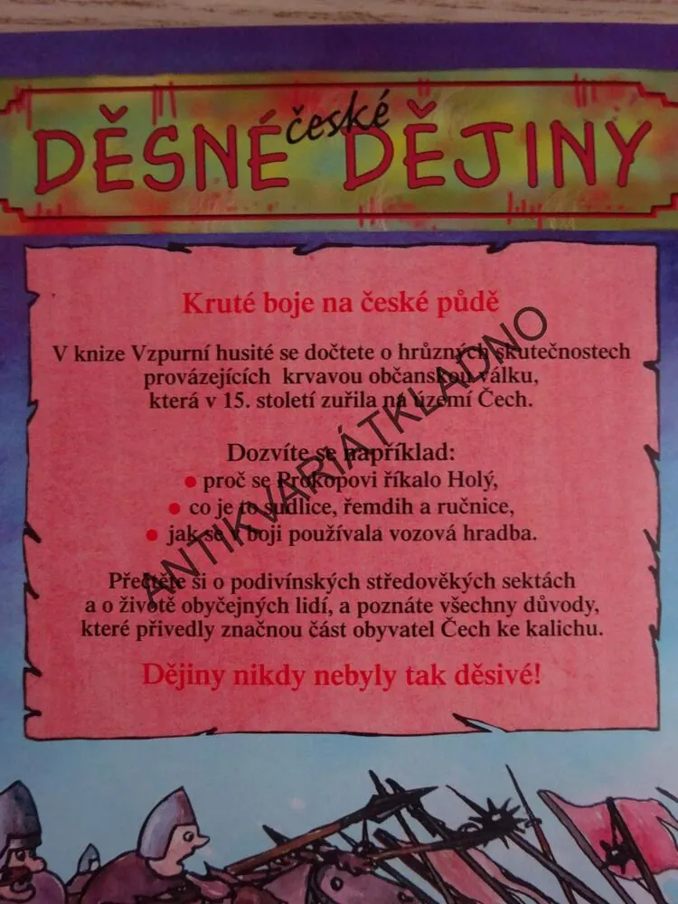 DĚSNÉ ČESKÉ DĚJINY, VZPURNÍ HUSITÉ, ROMAN FERSTL, **an