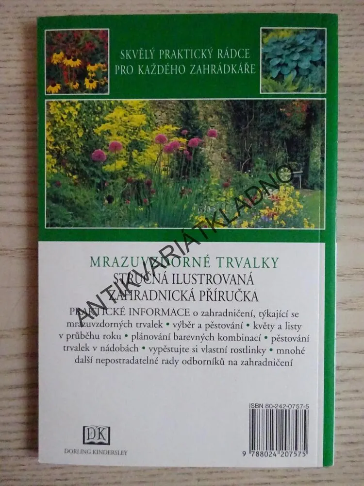 MRAZUVZDORNÉ TRVALKY, PRAKTICKÝ RÁDCE, **an