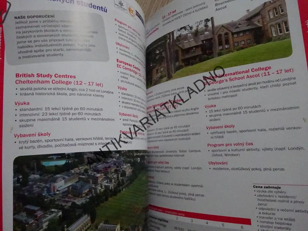 JAZYKOVÉ KURZY V ZAHRANIČÍ PRO DĚTI A MLÁDEŽ 5-20 LET, **an