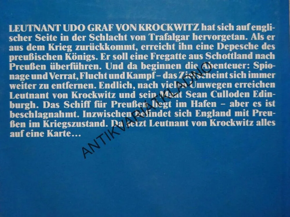 LEUTNANT KROCKWITZ, DIETER ZIMMERLING, NĚMECKY, **an