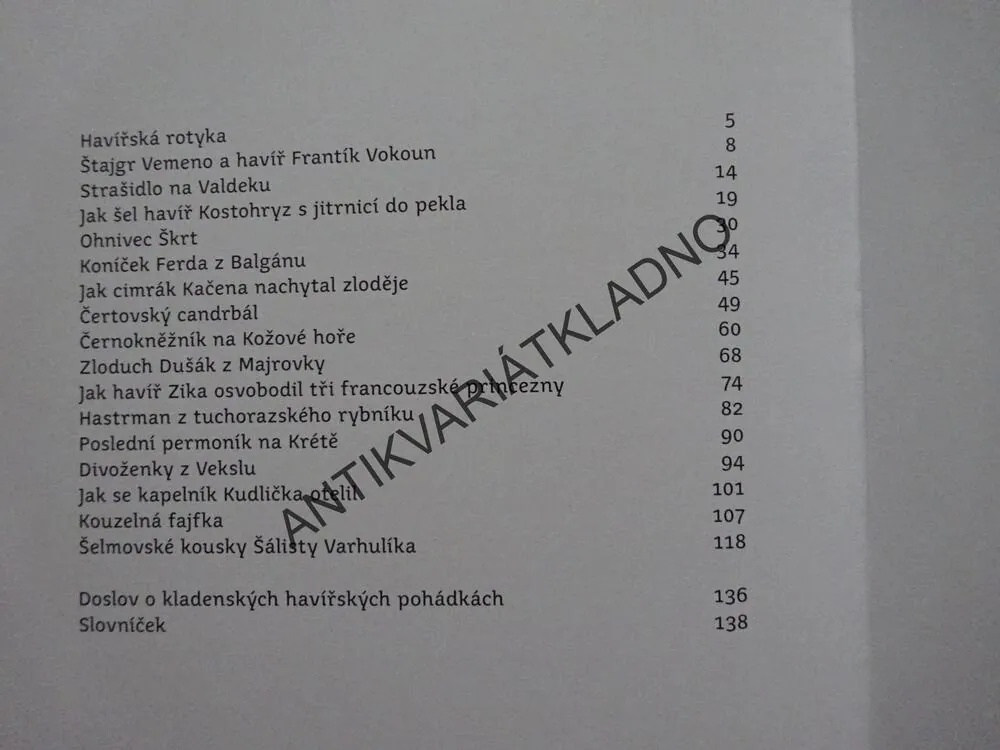 KOUZELNÁ FAJFKA,VESELÉ HAVÍŘSKÉ POHÁDKY, VLADISLAV STANOVSKÝ, FRANTIŠEK SKÁLA, HORNICTVÍ, KLADNO, **an