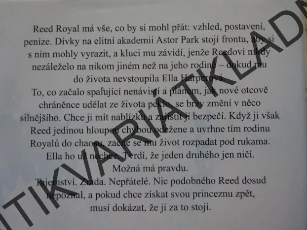 PROKLETÝ PRINC, ERIN WATT, **an