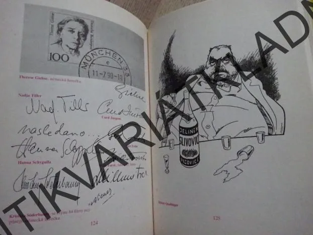 PRAŽSKÝ LABUŽNÍK, AUTOGRAM, RECEPTY, KUCHAŘKA, **an