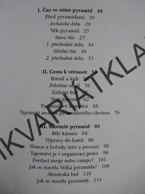 PYRAMIDY, TAJEMSTVÍ MINULOSTI, MIROSLAV VERNER, **an
