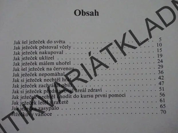 JEŽEČEK A KAMARÁDI, BOŽENA ŠIMKOVÁ, **an