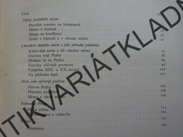 PRAHA, J. K. ŘÍHA, O. STEFAN, J. VANČURA, **an