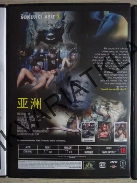 ŠOKUJÍCÍ ASIE, 3X DVD FILM