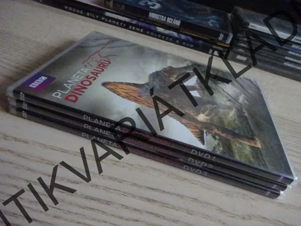 PLANETA DINOSAURŮ 1-3, DVD FILM DOKUMENT