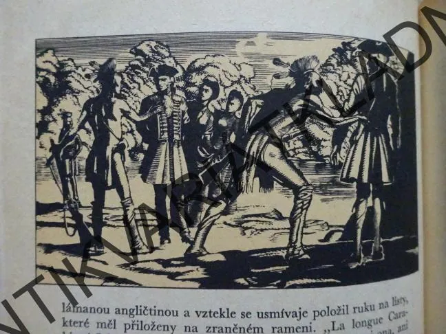 POSLEDNÍ MOHYKÁN, J. F. COOPER, **an
