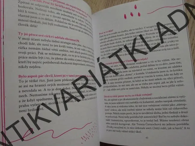 ZPOVĚĎ FARÁŘKY, MARTINA VIKTORIE KOPECKÁ, **an