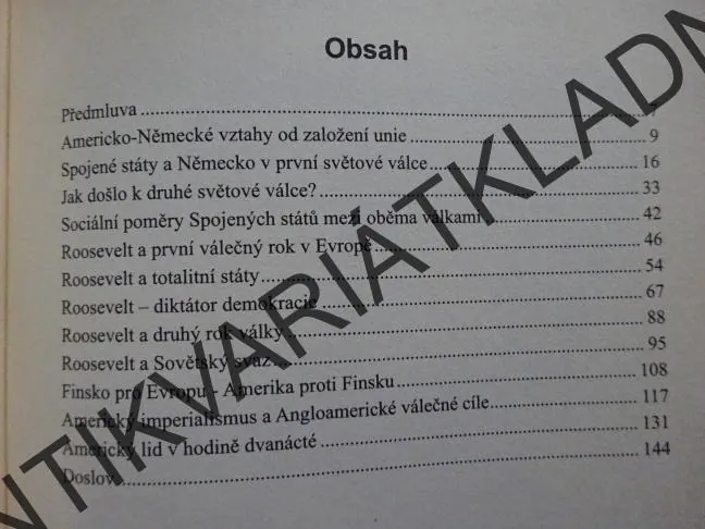 AMERIKA V BOJI KONTINENTŮ, SVEN HEDIN, **an