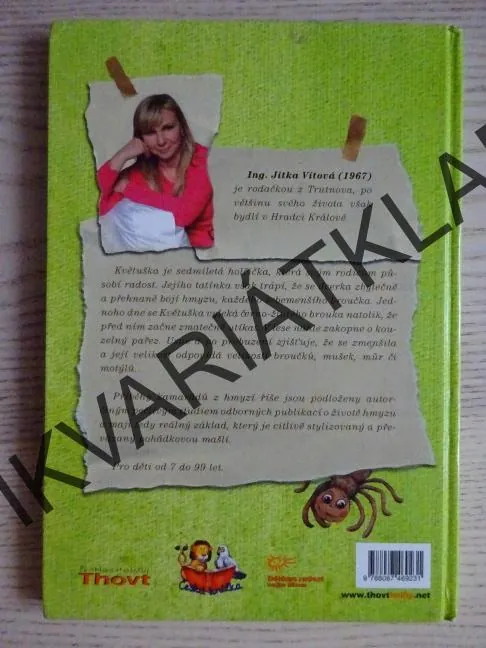 O KVĚTUŠCE A TESAŘÍKOVI, JITKA VÍTOVÁ, **an