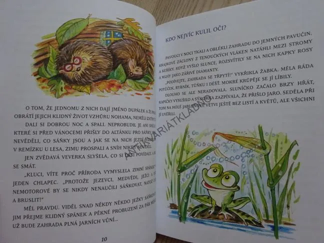 JEŽEČEK DUPÁLEK, EVA BEŠŤÁKOVÁ, ANTONÍN ŠPLÍCHAL, **an