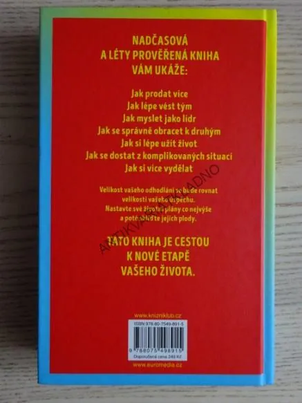 MYSLETE VELKORYSE, DAVID J. SCHWARTZ, **an