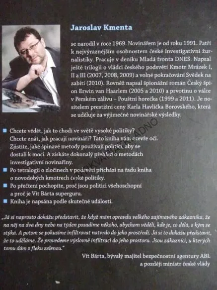 SUPERGURU BÁRTA, JAROSLAV KMENTA, **an