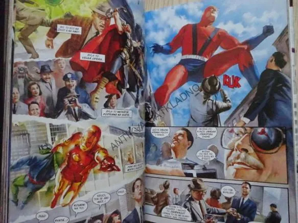 ZÁZRAKY, ALEX ROSS, LEGENDY MARVEL, **an