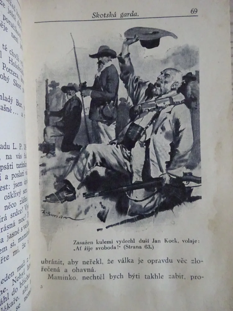 BURŠTÍ HRDINOVÉ, LOUIS BOUSSENARD, ZDENĚK BURIAN, **an