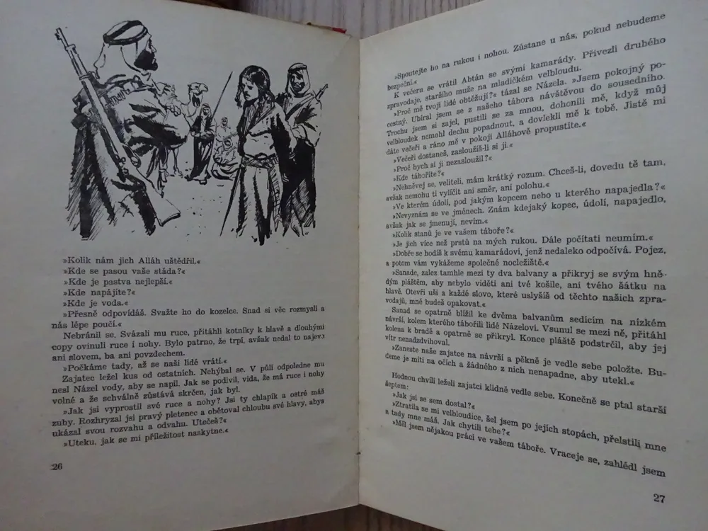 SYN POUŠTĚ, ALOIS MUSIL, **an