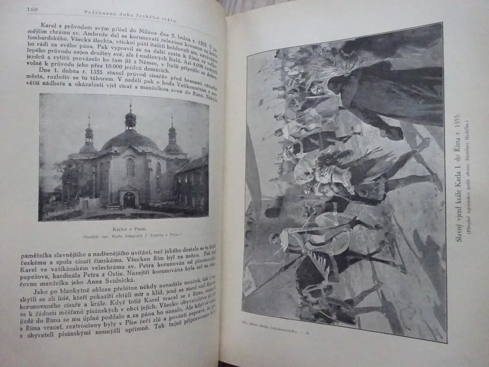 OBRÁZKOVÉ DĚJINY NÁRODA ČESKOSLOVENSKÉHO, REZEK, DOLENSKÝ, KOSINA, 1932, **an