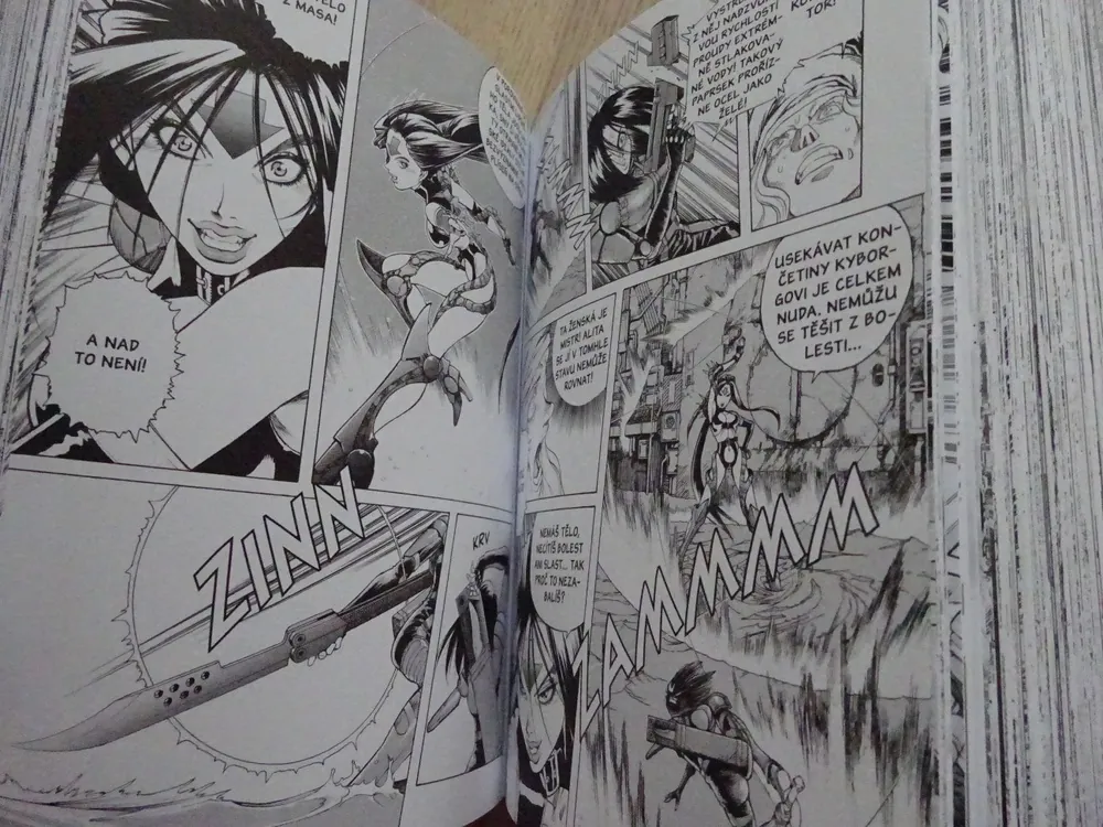 BOJOVÝ ANDĚL ALITA, 4/ DOBYTÍ SALEMU, MANGA KOMIKS, **an