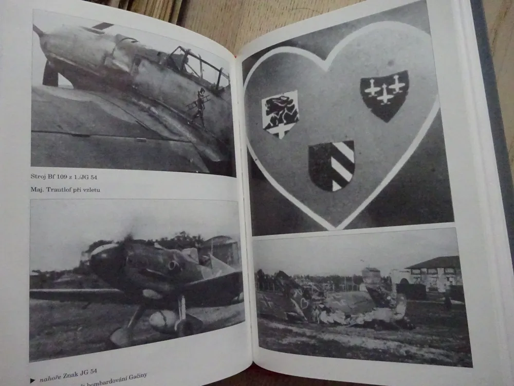 KŘÍŽ PROTI HVĚZDĚ, FRANZ KUROWSKI, LETECKÁ VÁLKA NA RUSKEM 1941-44, **an