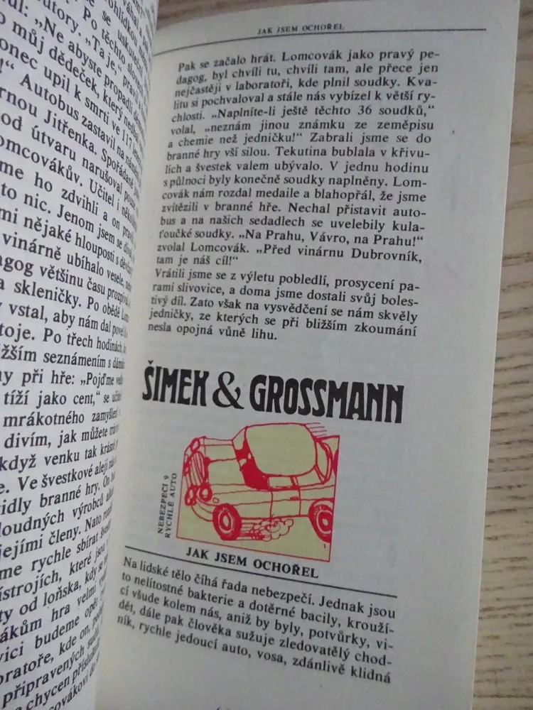 BESÍDKA BÝVALÝCH ŽÁKŮ ZVLÁŠTNÍ ŠKOLY, ŠIMEK, GROSSMANN, KRAMPOL, **an