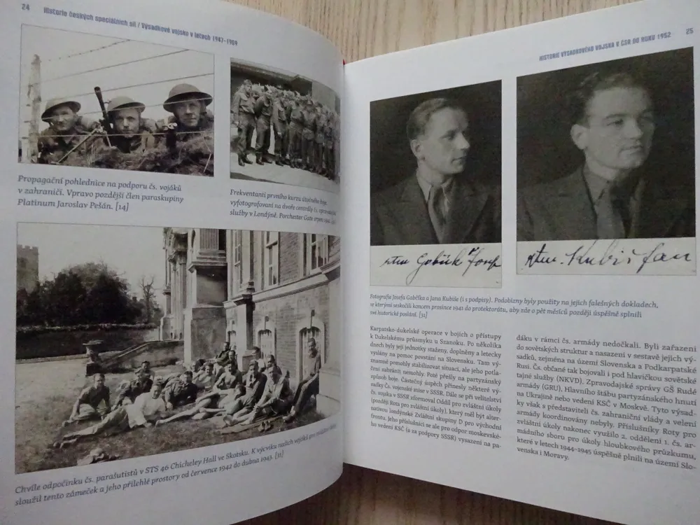 VÝSADKOVÉ VOJSKO V LETECH 1947-1969, HISTORIE ČESKÝCH SPECIÁLNÍCH SIL, DAVID JIRÁSEK, **an