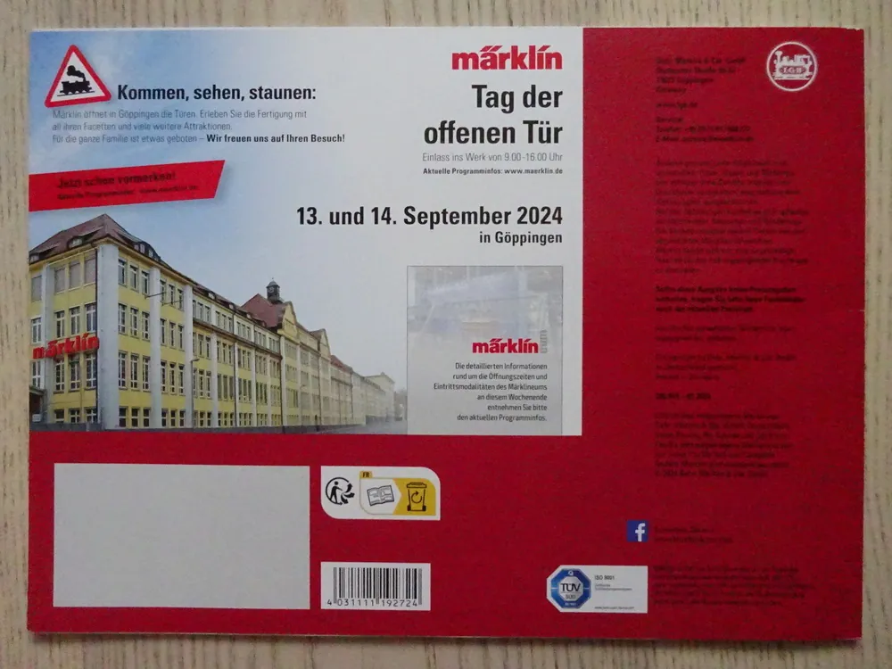 NEUHEITEN 2024, VLAK, LOKOMOTIVA, NĚMECKY