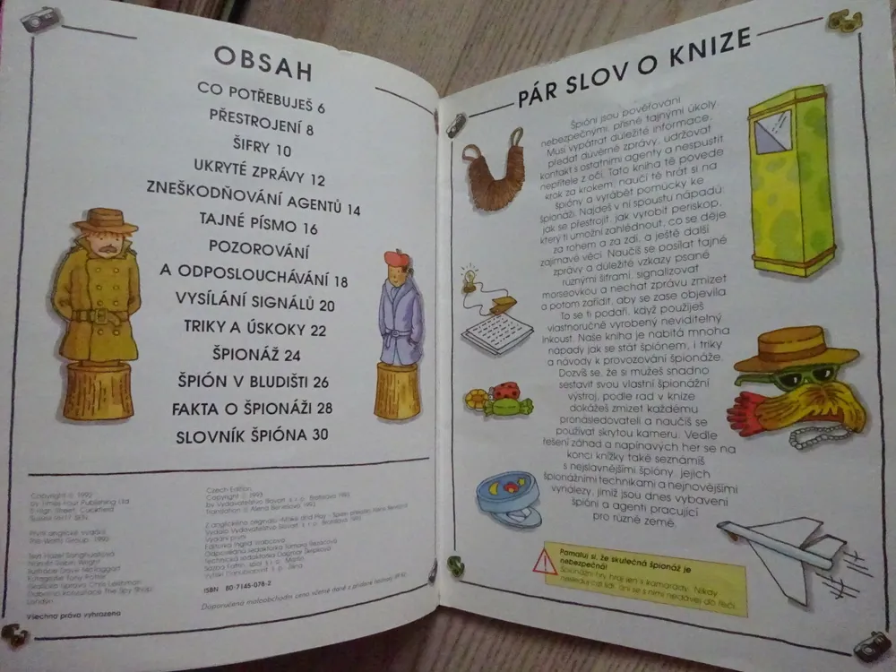 ŠPIÓNI, POJĎME SI HRÁT, **an