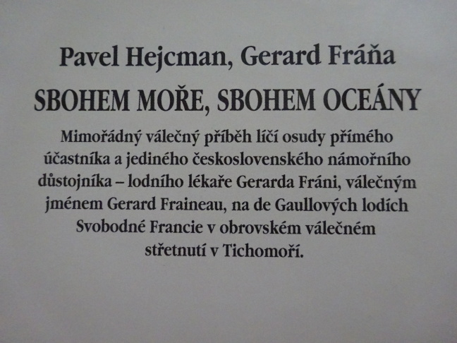 SBOHEM MOŘE, SBOHEM OCEÁNY, GERARD FRÁŇA, PAVEL HEJCMAN, **an