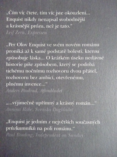 KNIHA O BLANCHE A MARII, PER OLOV ENQUIST, **an
