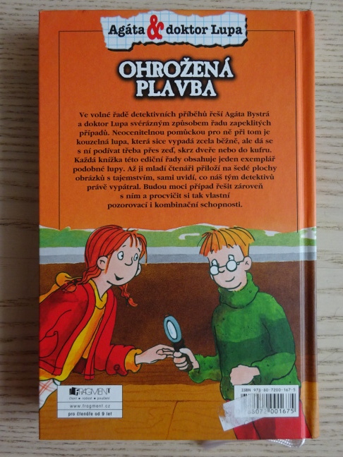 OHROŽENÁ PLAVBA, AGÁTA A DOKTOR LUPA, KOPIETZOVÁ, VČETNĚ LUPY **an