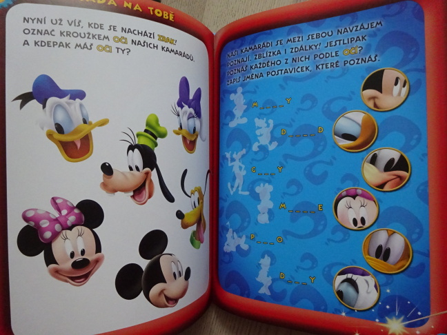 MICKEYHO KLUBÍK 16, ZRAK!, MICKEY MOUSE, WALT DISNEY, **an