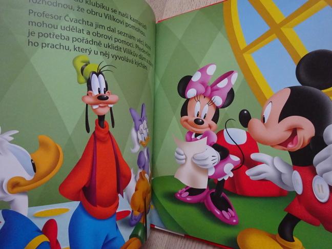 MICKEYHO KLUBÍK 24, MALÝ A VELKÝ!, MICKEY MOUSE,  WALT DISNEY, **an
