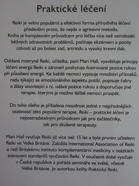 REIKI, PRAKTICKÉ LÉČENÍ, MARI HALL, **an