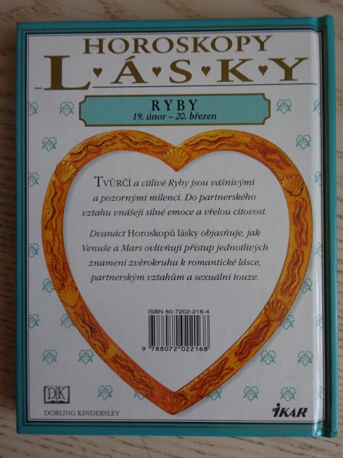 HOROSKOPY LÁSKY, RYBY, JULIA A DEREK PARKEROVI, **an