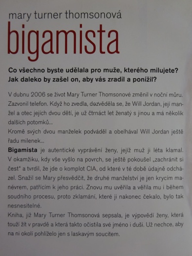 BIGAMISTA, MARY TURNER THOMSONOVÁ, **an