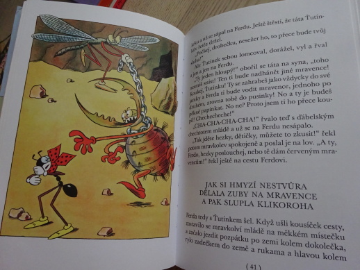 FERDA MRAVENEC V CIZÍCH SLUŽBÁCH, FERDY MRAVENCE, ONDŘEJ SEKORA, **an